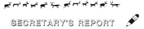 Secretary's Report
