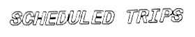 Scheduled Trips