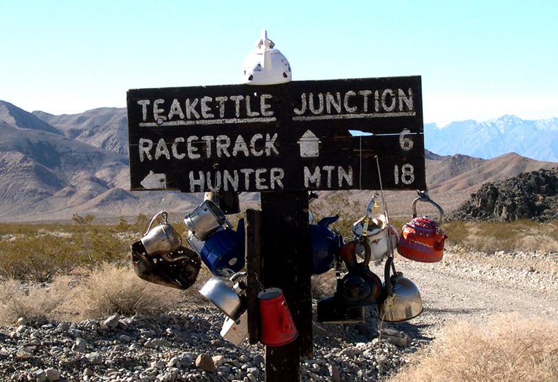 Tea Kettle Junction, Death Valley, CA